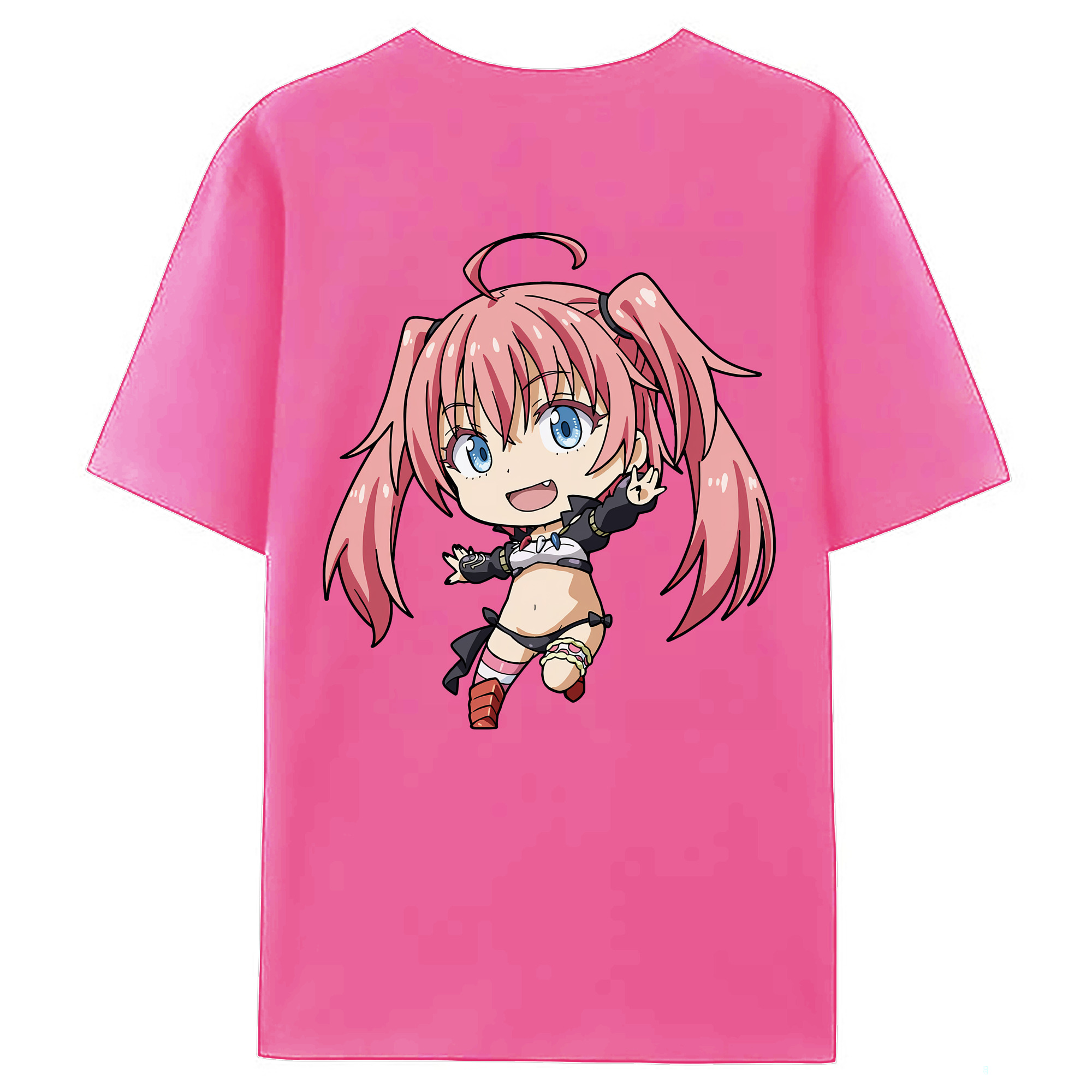 （画像用） 転スラ Regarding Reincarnated to Slime レディース半袖Tシャツ(バックプリント)